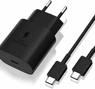 Kit com 2 Carregadores Turbo Premium 30W, com Cabo Tipo-C para Tipo-C 1m, Power Delivery, Preto – Compatível com Smartphones, Tablets, Notebooks, Fones de Ouvido e Consoles.