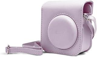Bolsa Estojo Protetor Lilás para Câmera Instantânea Mini 12, Capa de Bolsa de Couro PU Premium Com Alça de Ombro Ajustável Removível, Estojo Fofo para Câmera Instantânea, Original