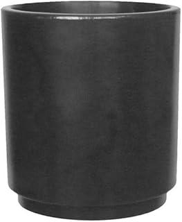 Vasart Urban Rio Vaso de Flores, Antique Preto, 25x25cm