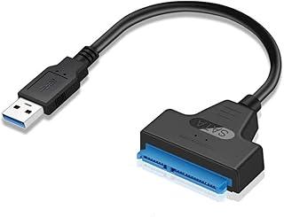 Adaptador Sata Usb 3.0 Ssd Hd Externo Notebook Para Ler Ssd/Hd Disco Rígido de 2,5" Ultra Rápido (5Gbps)