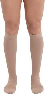 Meia Kendall 3/4 Alta Compressão Bege