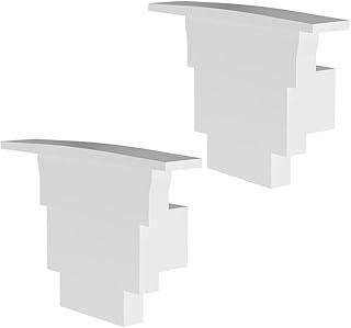 ACESSÓRIOS PERFIL VERTEX 25X17 TAMPA/PRESILHA EMB BRANCA