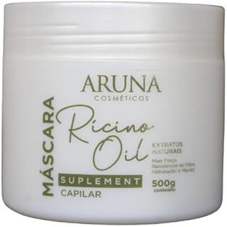 Máscara Capilar Rícino Oil Suplement 500g - Hidratação Intensa, Força e Resistência para Todos os Tipos de Cabelo