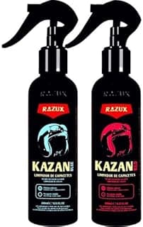 Kit Limpador Odorizador Capacete Elimina Odores Kazan Blue Red Razux 240ml com 10.01% de desconto por R$ 52,98 na amazon