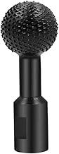 Broca Esférica Angular de Esculpir para Esmerilhadeira, Fresa 14mm, Preta