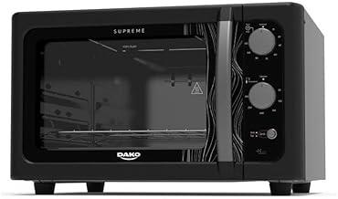 Forno de bancada elétrico Dako Supreme Preto 44 litros com grill dourador - 127v