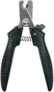 Alicate para Cortar Unhas de Animais de Estimação Pet, Gato, Cachorro, 12 cm, Vermelho ou Preto (Preto)