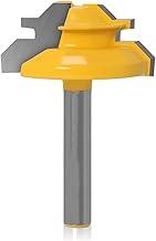 Fresa Chanfrada para Madeira, Haste 6mm, Ângulo 45 Graus, Aço de Tungstênio