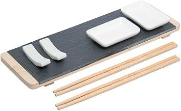Conjunto 7 Peças para Sushi de Bambu Kobe - Lyor
