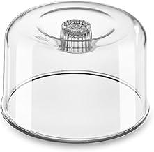Cupula Acrilico para Queijo Minas, 12,7 cm, Transparente, Brinox