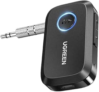 Adaptador Receptor Bluetooth 5.3 para Carro Áudio Sem Fio Conexão Estável Compacto Design Elegante Preto Compatível com Diversos Dispositivos MPOWER com 5.47% de desconto por R$ 111,32 na amazon