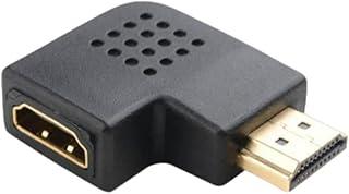 Adaptador HDMI 90º Curva Em L - Conector Macho e Fêmea Universal para Otimização de espaço PREMIUM DUPIN