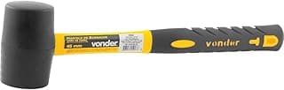 Vonder, Martelo De Borracha 45 Mm, Cabo Em Fibra, Preto. com 21.04% de desconto por R$ 26,91 na amazon
