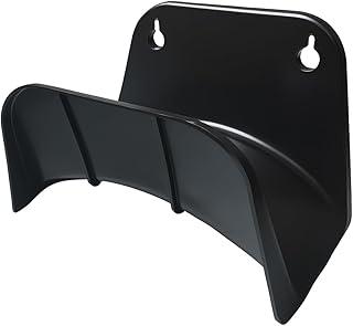 Suporte Para Mangueira Preto Resistente Montagem Rápida Organizador De Mangueiras Material Durável Ideal Para Uso Externo