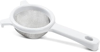 Brinox - Peneira em Aço Inox com Cabo ABS Ø7cm Top Pratic - Branco