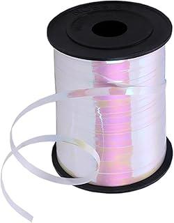 Fitilho Metalizado Holográfico 200m para Decoração de Festas, Presentes e Balões – Cores Vibrantes, Brilho Intenso, Resistente e Versátil (fitilho furta-cor)