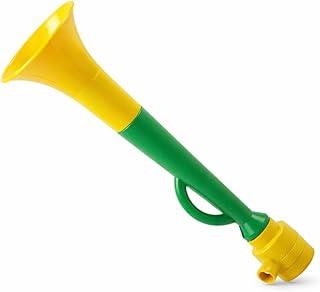 Corneta Vuvuzela Plástico Brasil Verde e Amarelo Copa do Mundo Torcida