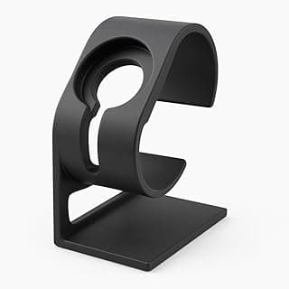 Suporte para Relógio Inteligente de Mesa, Porta Relógio, Expositor para Carregamento, Organizador de Pulseira, Compatível com Smathwatch e similares TimeClick (Preto)