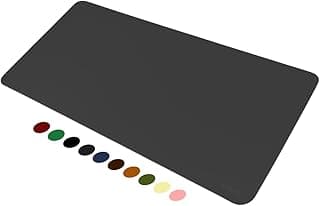 MousePad Desk Pad em Couro Ecologico Premium Couse 70x30cm (Cinza) com 5.35% de desconto por R$ 50,07 na amazon