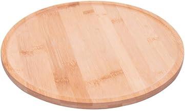 LYOR - Tábua Giratória Redonda de Bambu 30cm x 30cm x 2.5cm