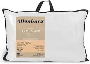 Travesseiro Plumi Gold, Branco, 50x70 cm, Altenburg