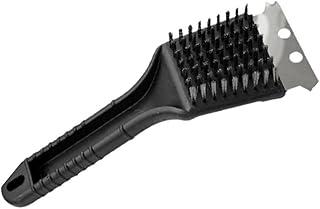 Escova para Grelha 2 em 1 Espátula e Cerdas em Aço Inoxidável Limpeza de Churrasqueira Premium Remove Gordura e Sujeiras