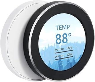 2.1" Round Screen Display Dinâmico, DIY Monitor Círculo, Refrigeração a Água, PC, CPU, Temperatura