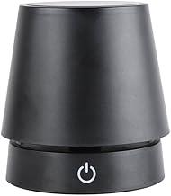 LYOR - Luminária de Mesa Led 3 Tons Usb Touch Retrátil Luna 10,5cm x 10,5cm x 28,5cm Preta Plástico