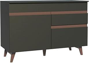 Balcão de Pia Madesa Reims 2 Portas e 1 Gaveta - Preto