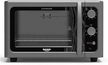 Forno de bancada elétrico Dako Supreme Titanium 44 litros com grill dourador - 127v