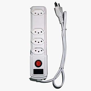 4 Tomadas Branco C/Fusivel