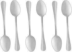 LYOR - Conjunto 6 Colheres para Sobremesa de Aço Inox Positano 16cm