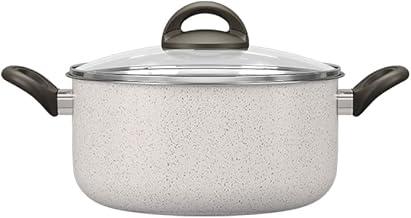 Brinox - Caçarola com Tampa 22Cm 3,5L Ceramic Life Suprema - Vanilla