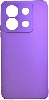 Case para Xiaomi Poco X6 Macia Veludo Forro Interno (Lilás)