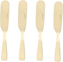 WOLFF - Conjunto 4 Espátulas de Aço Inox Dourado