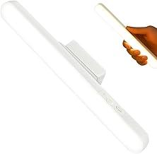 Luminária De Mesa Led Recarregável USB Touch com 2 Suportes Magnético e Base para Apoio de Mesa ideal para Parede Armário Cozinha, Banheiro e Mesa Led com Luz Ajustável 3 modos de Iluminação Premium