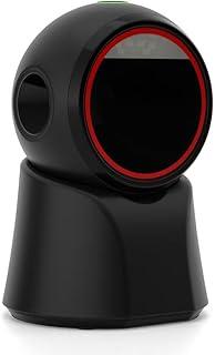 Leitor De Código Barras Barcode Scanner 1d 2d, Fixo Mesa Usb Desktop mãos-livres omnidirecional