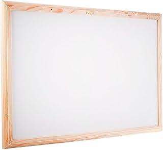 Quadro branco para escrita e organização, superfície lisa, fácil limpeza e disponível em quatro tamanhos (30 x 40)