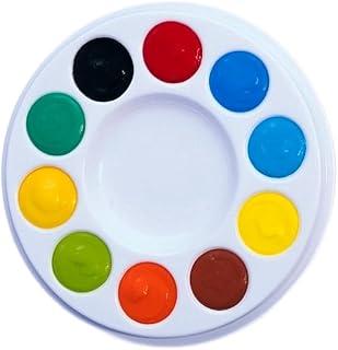 Paleta Godê Artística 11 Cavidades – Ideal para Pintura Guache, Aquarela e Acrílica