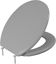 Assento Sanitário Soft Astra Cinza Claro para Louças Ovais e Deca
