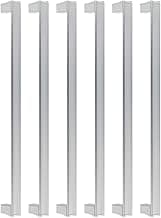 6 Puxadores Porta Guarda Roupa Escritório Gaveta 256mm Space (Cromado)