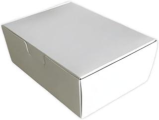 Caixa Branca 13X8X6 REF01-100un - Mini Caixa Branca 13x8x6cm - Embalagem Para Doces, Lembrancinhas de Casamento e Delivery