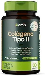 Colágeno Tipo II - 30 cápsulas - Omix