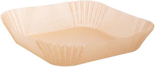 LYOR - Conjunto de 50 Formas de Papel Descartável para Air Fryer 16cm x 16cm x 4,5cm