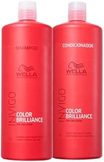 Kit Wella Professionals Invigo Color Brilliance Shampoo Condicionador 1L com 22.42% de desconto por R$ 224,91 na amazon