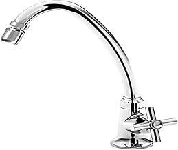 JAPI 1156MP37 Torneira Bica Movel para Pia Cozinha Mesa Abs, Cromado, 1/4 Volta P37