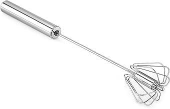 Fouet Misturador Batedor de Ovos Bate Claras em Neve Inox Semi Automático Praticidade e Eficiência na Cozinha