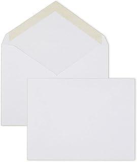 Mead Envelopes de convite padrão A2, fecho de gomada, 100 x 13 cm, papel premium de 10,8 kg, branco, 100 por caixa (CO198)