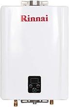 Aquecedor a Gás Digital Rinnai 21 Litros Reu-e210 Fehb Glp Exaustão Forçada Branco Bivolt