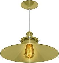 Pendente Nordic Industrial 38 Cm Vintage Dourado